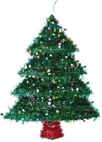 X-MAS Stromček pozlátený 57 cm - zelená