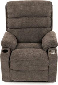 Polohovacie kreslo béžové, elektrické TV-S8348 CRM2