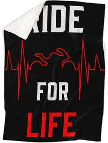 Deka Ride for life (Podšitie baránkom: ÁNO)