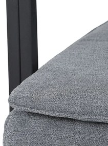 Kancelárske kreslo DARGO II — látka, sivá