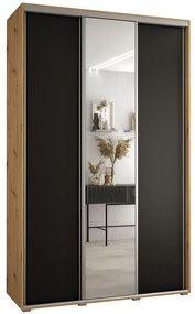 Skriňa 45 Canaris 3 160 artisan/čierna/silver