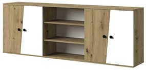 Nadstavec na skriňu Nero 17 Do Nero 16 – Biely Mat