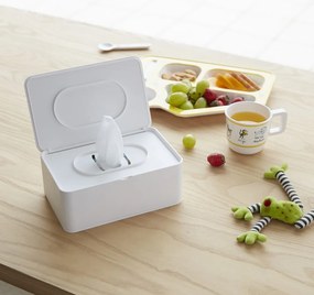 Biela škatuľka na vlhčené obrúsky YAMAZAKI Smart