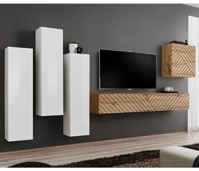 Obývacia Stena Switch III Line Biela/Wotan