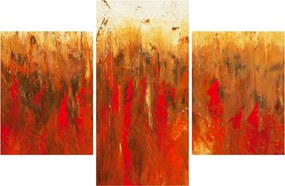 Obraz maľované abstrakcie (90x60 cm)