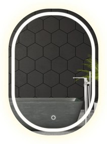Tutumi Tutumi, LED oválne zrkadlo 80x60cm P10408 DDJ, HOM-02835