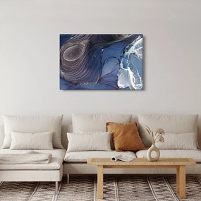 Obraz - Mramorovaný atrament (90x60 cm)