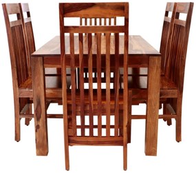 furniture-nabytek.cz - Jedálenská súprava pre 6 osôb Gani z indického masívu palisander
