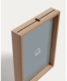 Stojací rámček v prírodnej farbe 22,5x31,5 cm Flavina – Kave Home