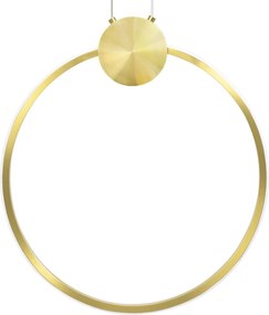 Toolight Toolight, LED stropné svietidlo 30cm 13W 4000K APP1393-CP, zlatá lesklá, OSW-00919