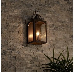 Feiss FE-RANDHURST-L-CO-Vonkajšie nástenné svietidlo RANDHURST 3xE14/40W/230V IP44