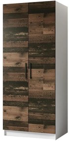 Skriňa Gold 2d Biela/Old Style