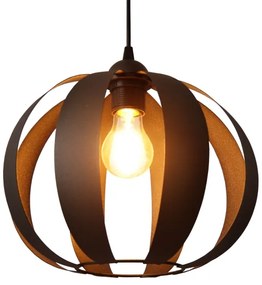 Luster na lanku NEWTON 1xE27/15W/230V čierna