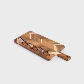 Servírovacia doska NEVADO s 3 nožmi 718281