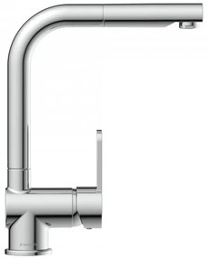 Schütte 79700 - Drezová batéria LONDON s vysúvacou sprchou, lesklý chróm