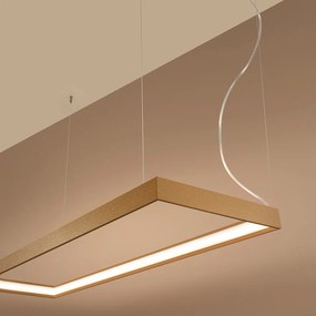 Závesné LED svietidlo Tuula m, 1x LED 50w, 3000k, g