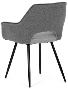 Autronic BONTEC Jedálenská stolička, sivá, látka, CT-S8108 SIL2 Farba: Šedá
