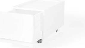 Modulárny úložný box Wave Junior Snow s kolieskami 43,4 x 27,2 x 22 cm