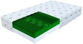 Wilsondo Vysoký antialergický penový matrac Derf 140x200 - poťah Aloe Vera