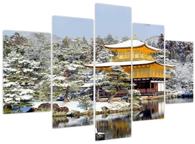 Obraz - Kinkakudži, Japonsko (150x105 cm)