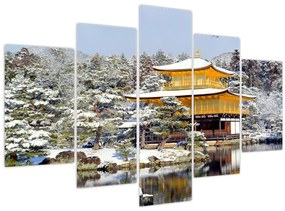 Obraz - Kinkakudži, Japonsko (150x105 cm)