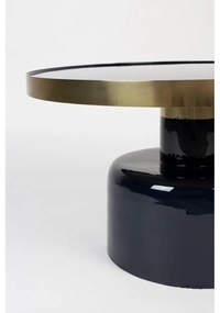 Kovový okrúhly odkladací stolík ø 60 cm Glam – Zuiver