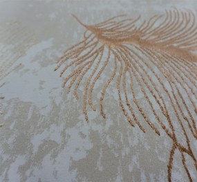 Koberec Allianz 6304 BEIGE – béžový vzorovaný obdĺžnik Rozmer: 80x150 cm