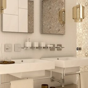 NIMCO NK set-31K-26 - Dávkovač mydla, stojan na kefky a nástenný háčik NIKAU