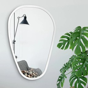 Zrkadlo Stanel White Rozmer zrkadla: 71 x 111 cm
