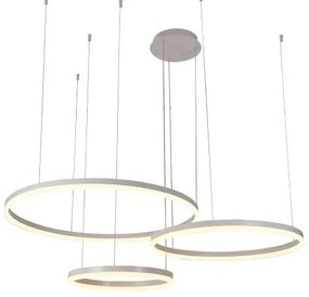 LED Stmievateľný luster na lanku LED/125W/230V 3000-6500K + diaľkové ovládanie