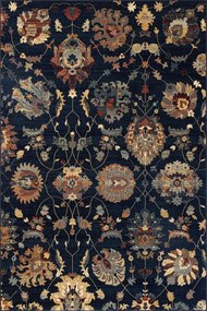 Koberec OMEGA Latica tmavomodrý