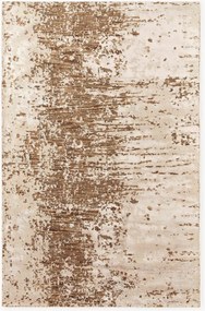 Ručne tkaný vlnený koberec's abstraktným vzorom Cynthia