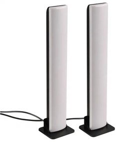 SADA 2x LED RGB Stmievateľná stolná lampa LED/5W/5V + diaľkové ovládanie