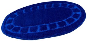 Kúpeľňový koberček Ocean modrý ovál