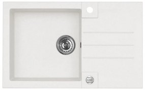 ALVEUS 1090944 - Kuchynský drez ROCK 78x48 cm granit/biela