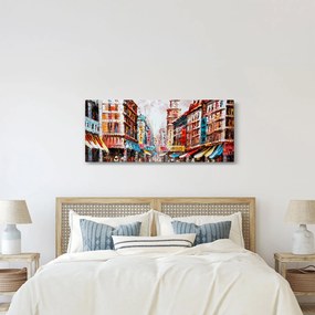 Obrázok - Hong Kong, olejomaľba (120x50 cm)