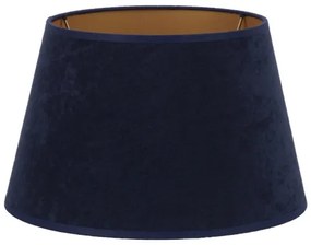 Duolla - Tienidlo k stolnej lampe CONE M E27 pr. 28 cm modrá