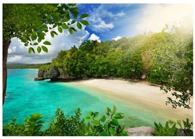 Artgeist Fototapeta - Sunny beach Veľkosť: 400x280, Verzia: Premium