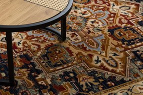 Koberec KESHAN Ornament, strapce 2886/53511 béžový / granátový