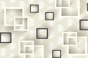 Geometrický abstraktný obraz (90x60 cm)
