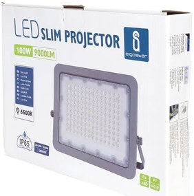 Aigostar - LED Reflektor LED/100W/230V šedá 6500K IP65
