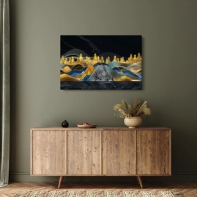 Obraz - Zlaté hory (90x60 cm)