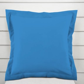 Biante Bavlnená obliečka na vankúš s lemom Moni MO-075 Modrá 30 x 50 cm