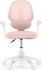 Detská otočná stolička ružová KA-W8008 PINK