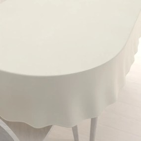 Biante Teflónový oválny obrus TF-051 Smotanový 50x100 cm