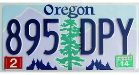 Ceduľa značka Oregon 895DPY