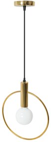 Toolight, Stropné svietidlo závesné - kruh zlatý APP485-1CP, zlatá, OSW-00909