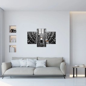 Obraz výťahu v budove (90x60 cm)