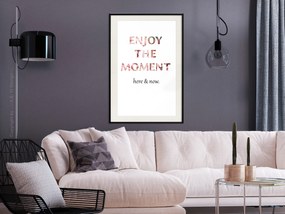 Artgeist Plagát - Enjoy the Moment [Poster] Veľkosť: 30x45, Verzia: Čierny rám s passe-partout