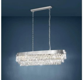 Eglo 39495 - Luster na reťazi VALPARAISO 13xE14/40W/230V lesklý chróm